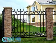 Supplier Of Wrought Iron Garden Fence With Good Prices