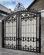Wrought Iron Main Gates For Home,  Villa In Vietnamese Factory