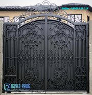 Vietnamese manufacturer of luxury wrought iron driveway gates
